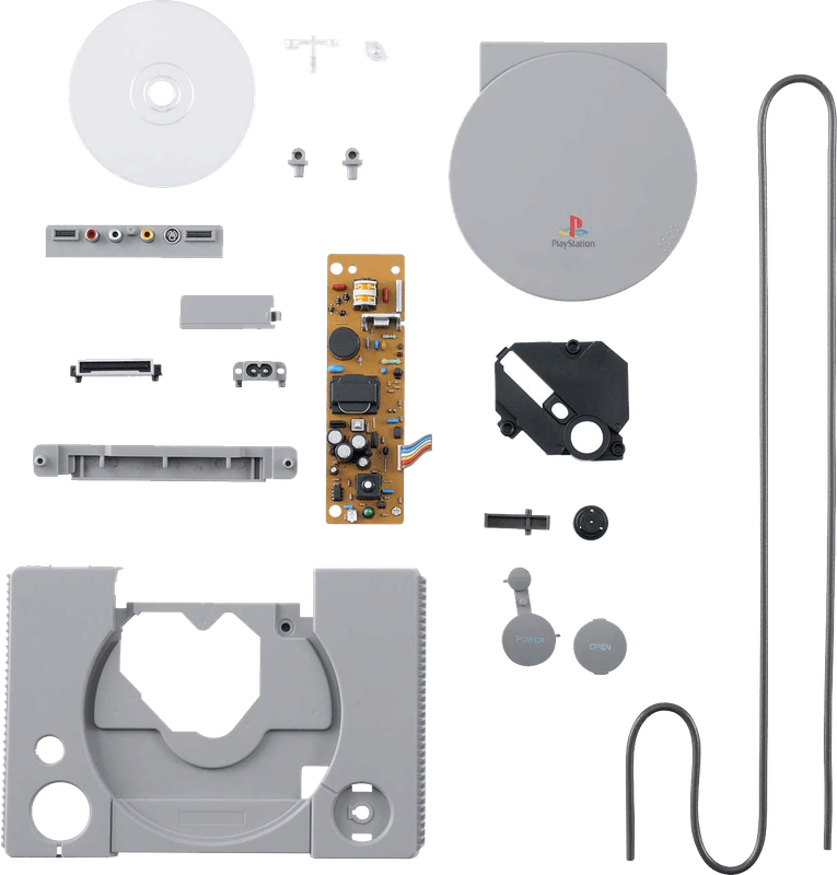 Best Hit Chronicle 2/5 Plastic Model Kit - PlayStation (New) - Bandai Spirits 1000G