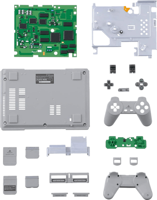 Best Hit Chronicle 2/5 Plastic Model Kit - PlayStation (New) - Bandai Spirits 1000G