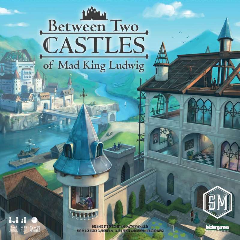 Between Two Castles of Mad King Ludwig (New) - Stonemaier Games 1800G
