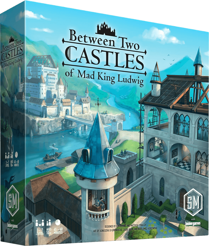 Between Two Castles of Mad King Ludwig (New) - Stonemaier Games 1800G
