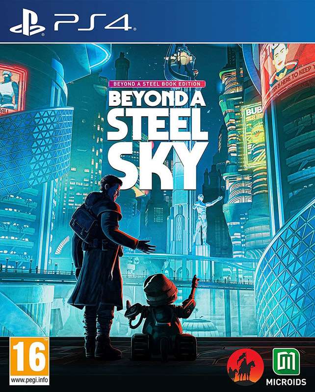 Beyond A Steel Sky - Steelbook Edition (PS4)(New) - Microids 200G