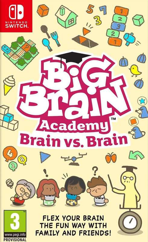 Big Brain Academy: Brain vs. Brain (NS / Switch)(New) - Nintendo 100G