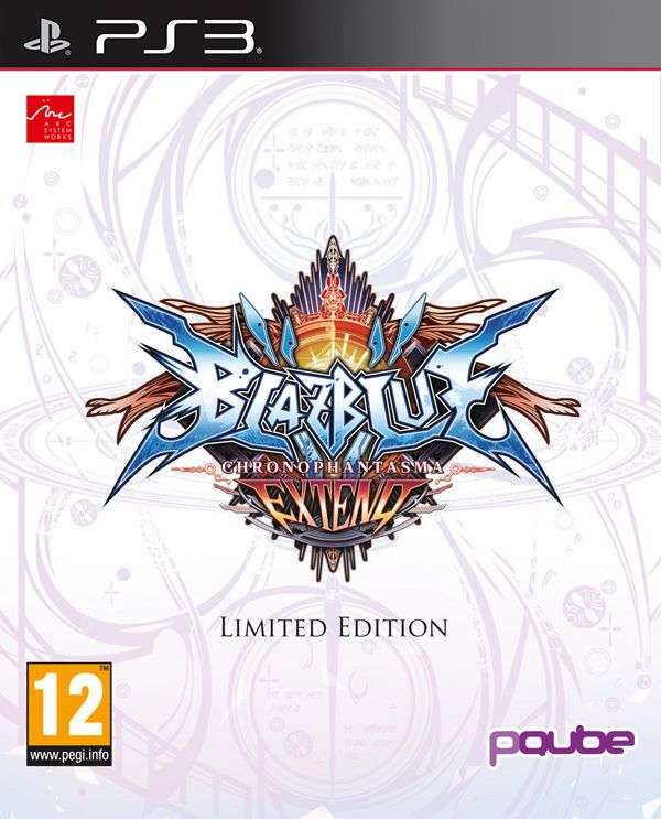 BlazBlue: Chrono Phantasma - Extend - Limited Edition (PS3)(Pwned) - PQube 400G