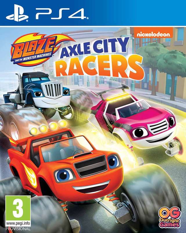 Blaze and the Monster Machines: Axle City Racers (PS4)(New) - Outright Games 90G