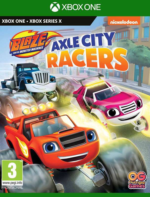 Blaze and the Monster Machines: Axle City Racers (Xbox One)(New) - Outright Games 90G