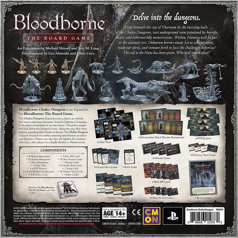 Bloodborne: Chalice Dungeon Expansion - The Board Game (New) - CMON 3000G