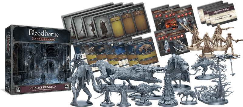 Bloodborne: Chalice Dungeon Expansion - The Board Game (New) - CMON 3000G