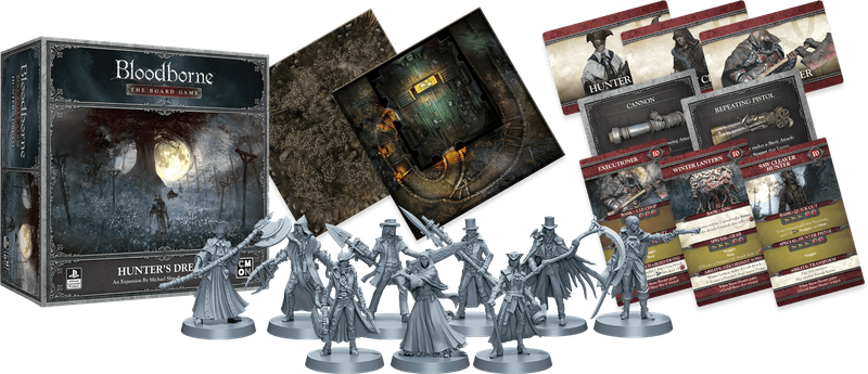 Bloodborne: Hunter's Dream Expansion - The Board Game (New) - CMON 1000G