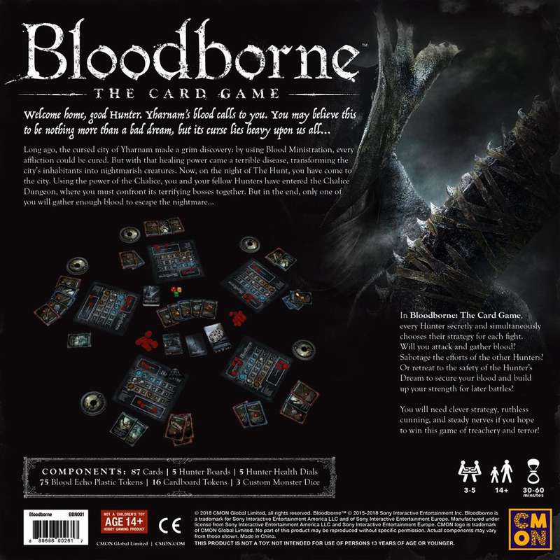 Bloodborne - The Card Game (New) - CMON 1000G