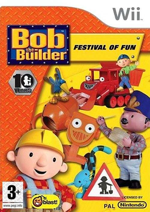 Bob the Builder: Festival of Fun (Wii)(Pwned) - Blast! Entertainment 130G