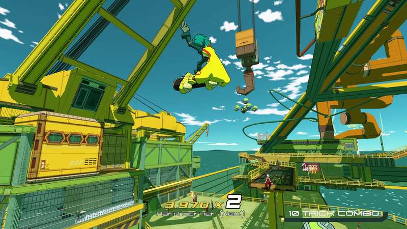 Bomb Rush Cyberfunk (NS / Switch)(New) - Skybound Games 100G