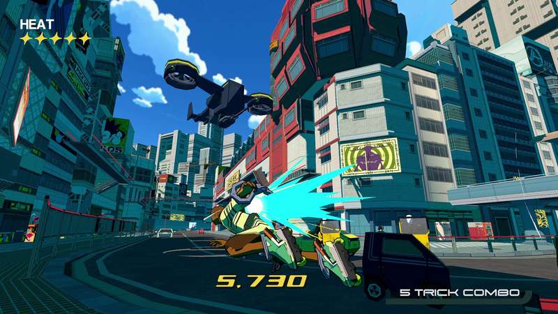Bomb Rush Cyberfunk (NS / Switch)(New) - Skybound Games 100G