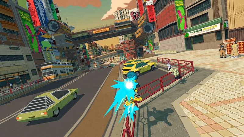 Bomb Rush Cyberfunk (NS / Switch)(New) - Skybound Games 100G