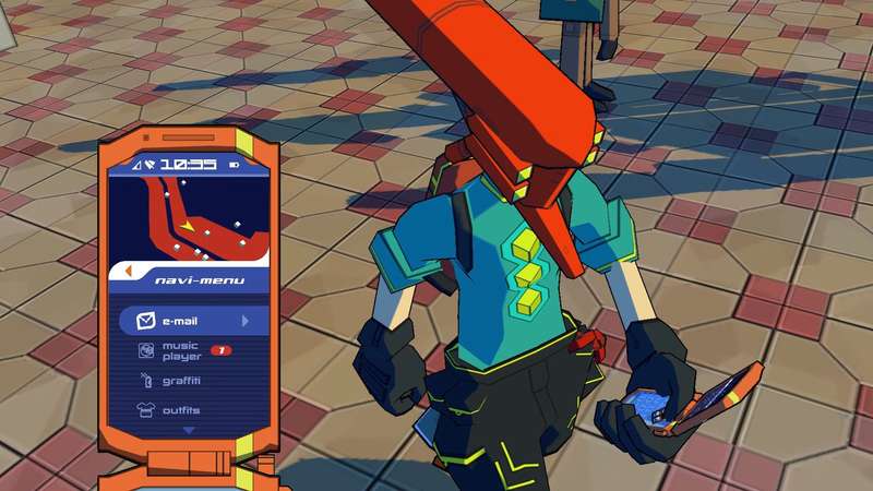 Bomb Rush Cyberfunk (NS / Switch)(New) - Skybound Games 100G