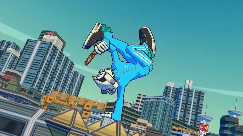 Bomb Rush Cyberfunk (NS / Switch)(New) - Skybound Games 100G