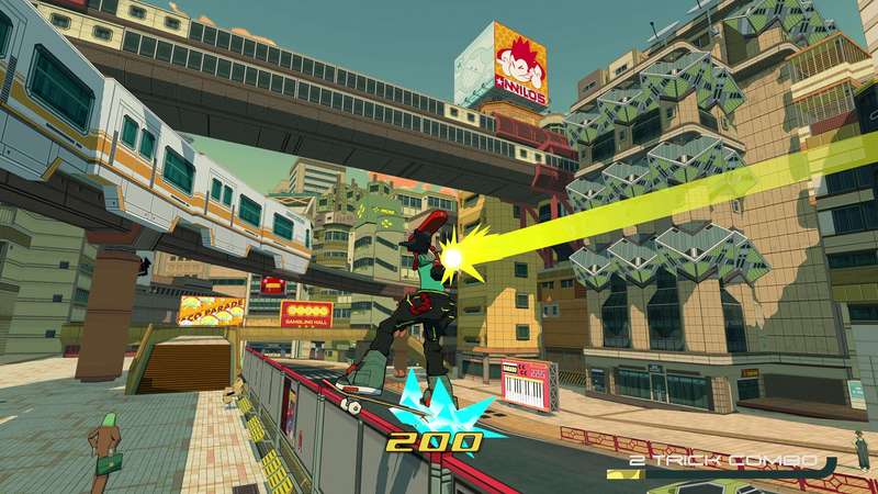 Bomb Rush Cyberfunk (NS / Switch)(New) - Skybound Games 100G