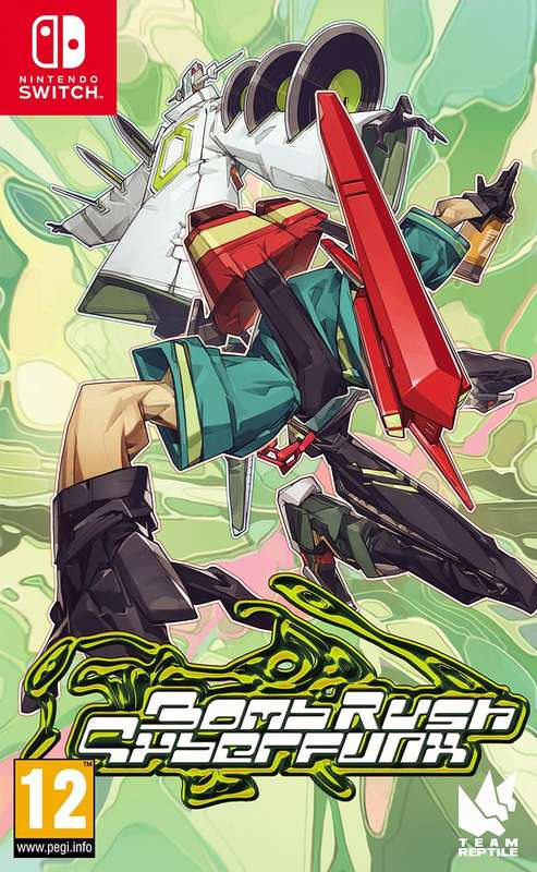 Bomb Rush Cyberfunk (NS / Switch)(New) - Skybound Games 100G
