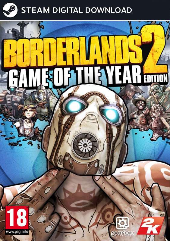 Borderlands 2 - Game of the Year Edition [Digital Code](PC)(New) - 2K Games