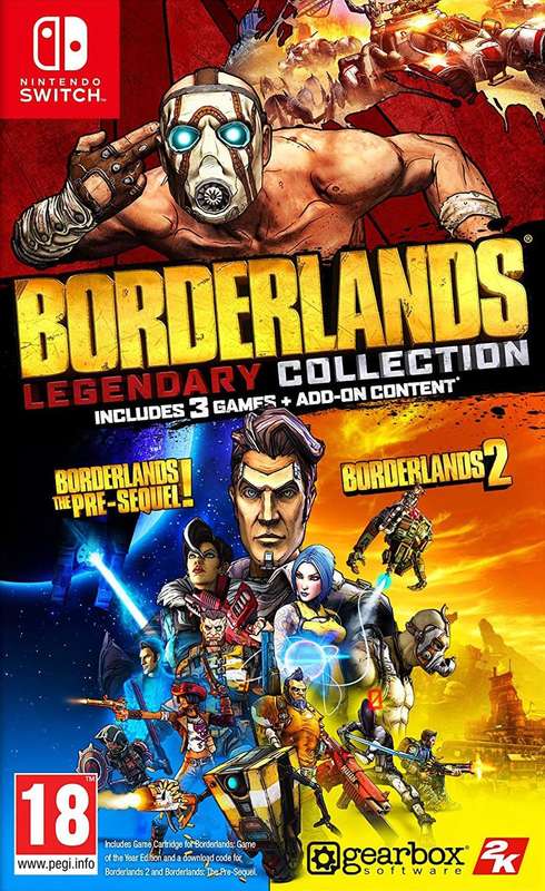 Borderlands: Game of the Year Edition (NS / Switch)(Pwned) - 2K Games 100G