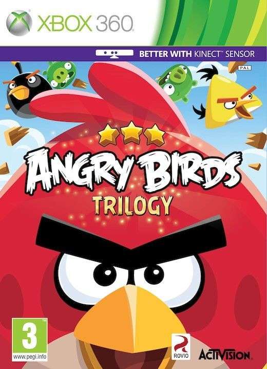 Angry Birds Trilogy (Xbox 360)(Pwned) - Activision 130G