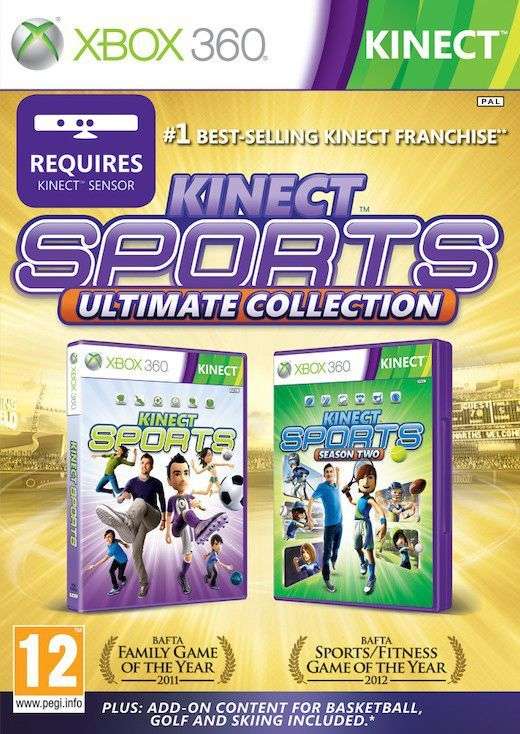 Kinect Sports: Ultimate Collection (Xbox 360)(Pwned) - Microsoft / Xbox Game Studios 130G