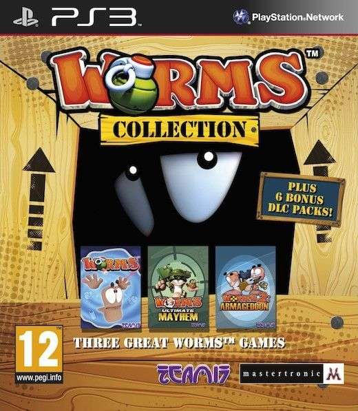 Worms Collection (PS3)(Pwned) - Mastertronic 120G