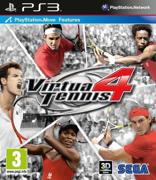 Virtua Tennis 4 (PS3)(Pwned) - SEGA 120G