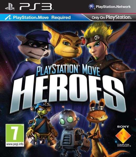 Playstation Move Heroes (Move)(PS3)(Pwned) - Sony (SIE / SCE) 120G
