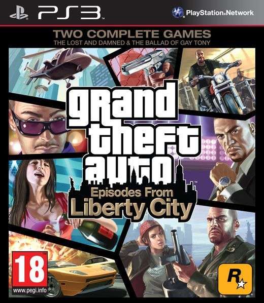 Grand Theft Auto: Episodes from Liberty City (PS3)(New) - Rockstar Games 120G
