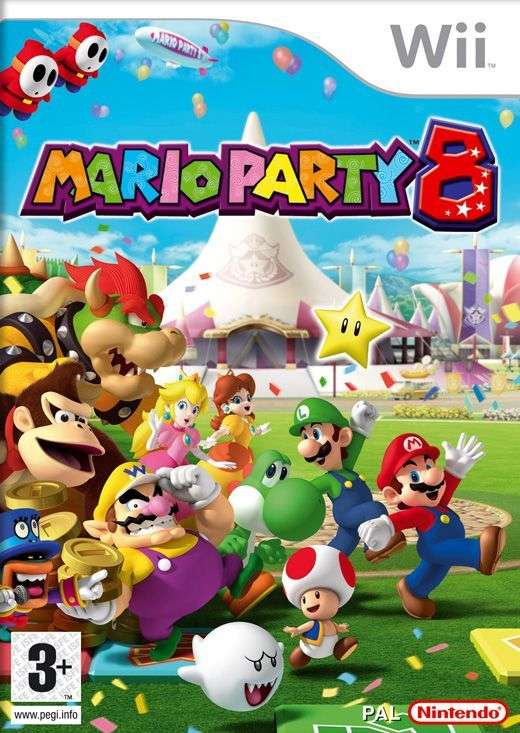 Mario Party 8 (Wii)(Pwned) - Nintendo 130G