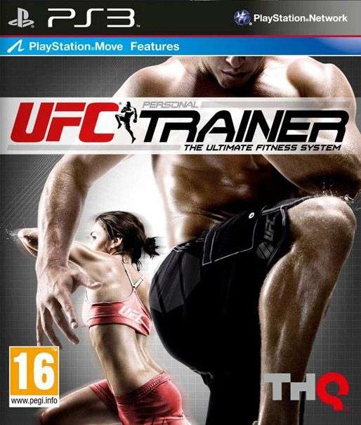 UFC: Personal Trainer including Leg Strap (Move)(PS3)(New) - THQ 250G