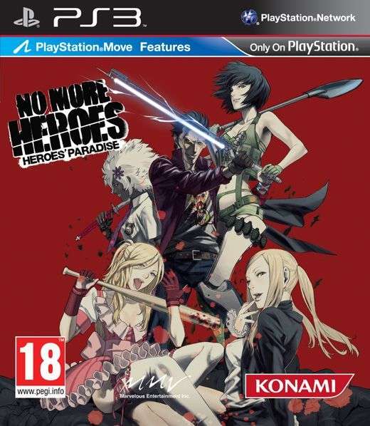 No More Heroes: Heroes' Paradise (PS3)(Pwned) - Konami 120G