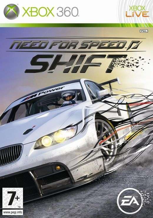 Need for Speed: Shift (Xbox 360)(Pwned) - Electronic Arts / EA Games 130G