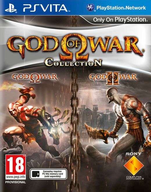 God of War Collection (PS Vita)(Pwned) - Sony (SIE / SCE) 60G