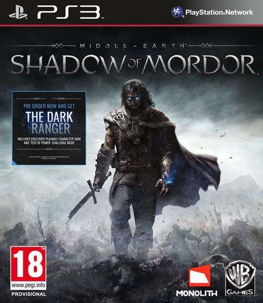 Middle-Earth: Shadow of Mordor (PS3)(Pwned) - Warner Bros. Interactive Entertainment 120G
