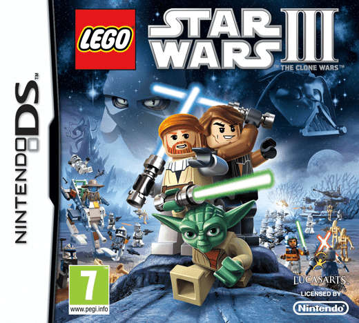 LEGO Star Wars III: The Clone Wars (NDS)(New) - Lucasarts Games 110G