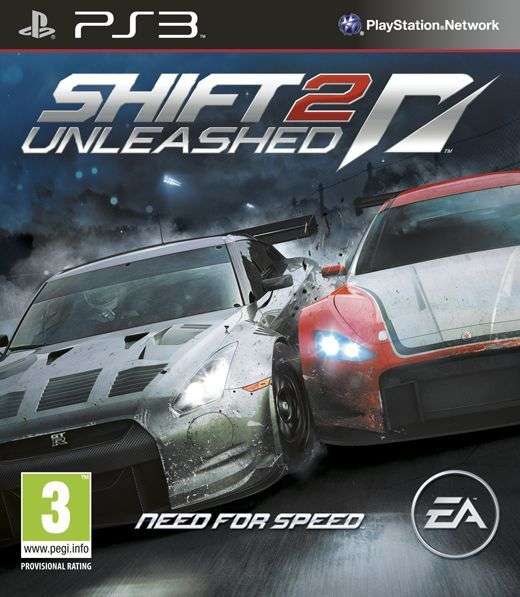 SHIFT 2: Unleashed (PS3)(Pwned) - Electronic Arts / EA Games 120G