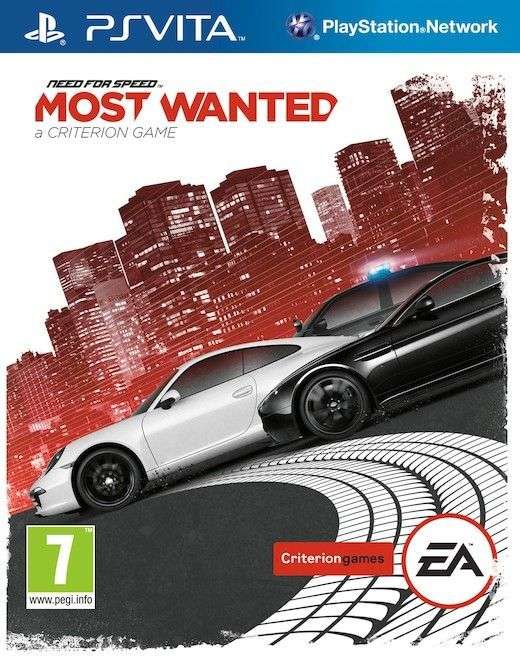 Need for Speed: Most Wanted (2012)(PS Vita)(New) - Electronic Arts / EA Games 60G