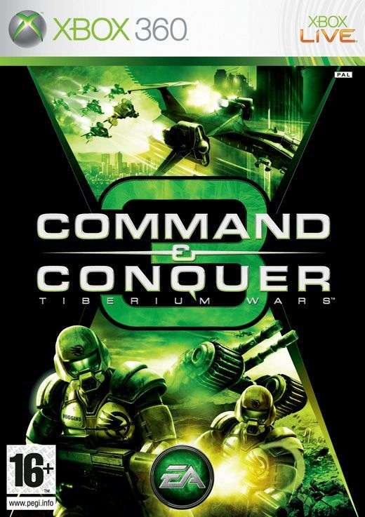 Command & Conquer 3: Tiberium Wars (Xbox 360)(Pwned) - Electronic Arts / EA Games 130G