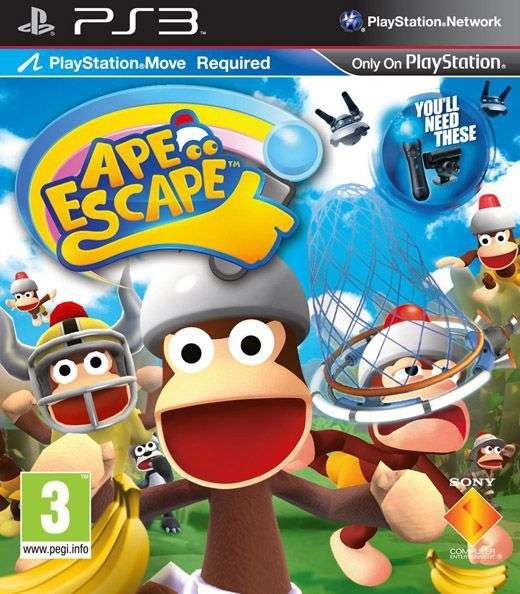 Ape Escape (Move)(PS3)(Pwned) - Sony (SIE / SCE) 120G