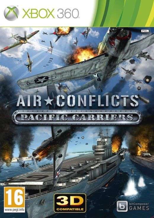 Air Conflicts: Pacific Carriers (Xbox 360)(Pwned) - BitComposer Games 130G