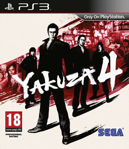 Yakuza 4 (PS3)(Pwned) - SEGA 120G