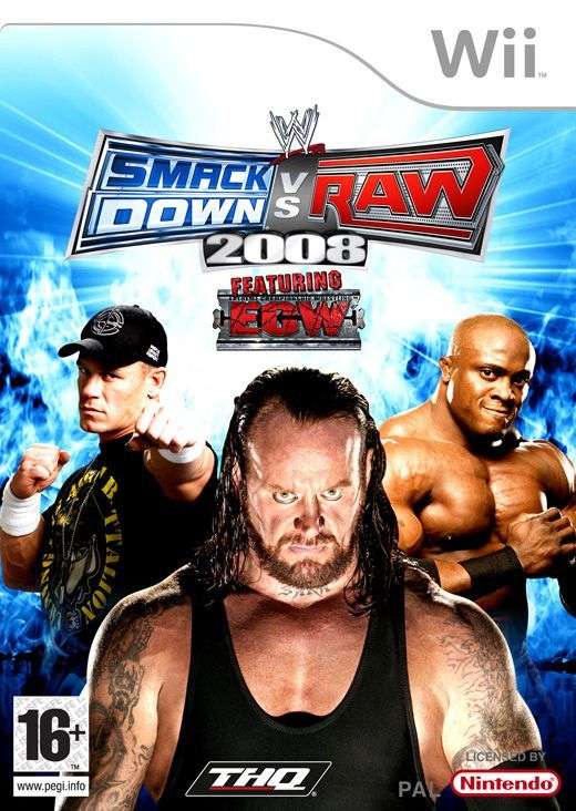 WWE SmackDown! vs. RAW 2008 (Wii)(Pwned) - THQ 130G