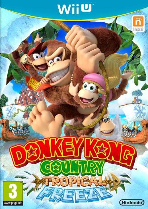 Donkey Kong Country: Tropical Freeze (Wii U)(Pwned) - Nintendo 130G