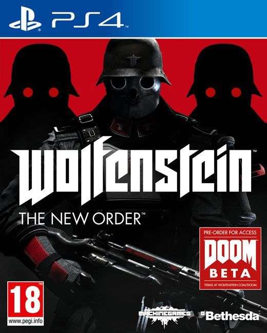 Wolfenstein: The New Order (PS4)(Pwned) - Bethesda Softworks 90G