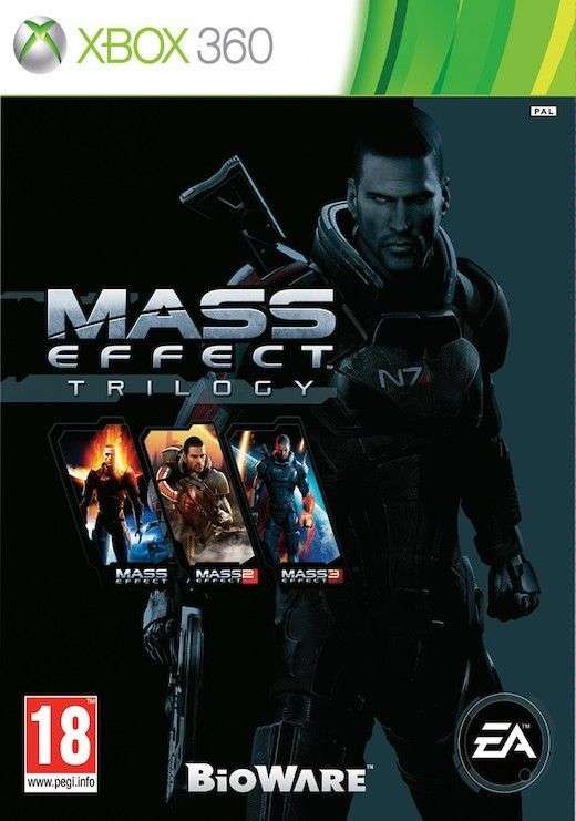 Mass Effect Trilogy XBOX 360  Game in good condition  : In Stock (swadocop)