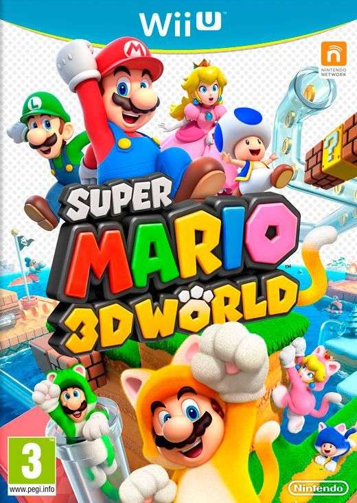 Super Mario 3D World (Wii U)(Pwned) - Nintendo 130G