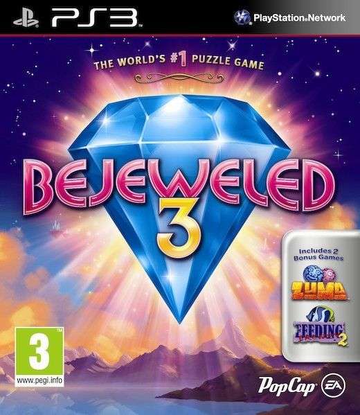 Bejeweled 3 (PS3)(Pwned) - Electronic Arts / EA Games 120G