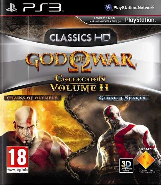 God of War Collection: Volume II (PS3)(Pwned) - Sony Computer Entertainment 120G