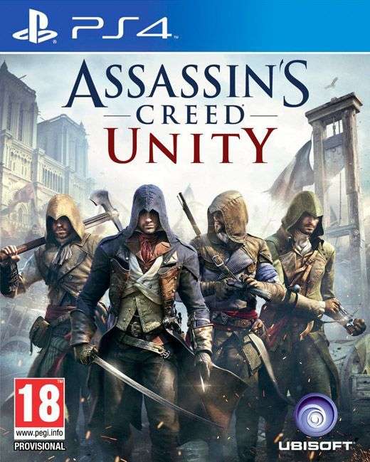 Assassin's Creed: Unity *Non-English Cover* (PS4)(New) - Ubisoft 90G